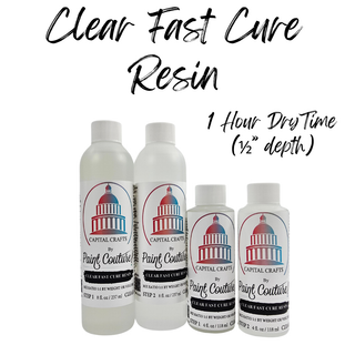 Clear Fast Cure Resin