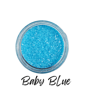 Baby Blue German Glass Glitter