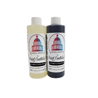 Black Flexible Casting Resin by Capital Crafts