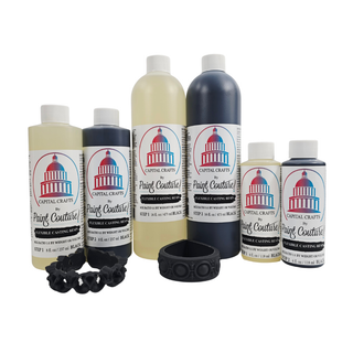Black Flexible Casting Resin by Capital Crafts