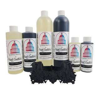 Black Flexible Casting Resin by Capital Crafts