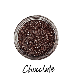Chocolate German Glass Glitter