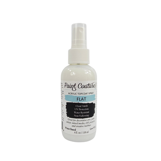 Clear Acrylic Spray Flat by Paint Couture