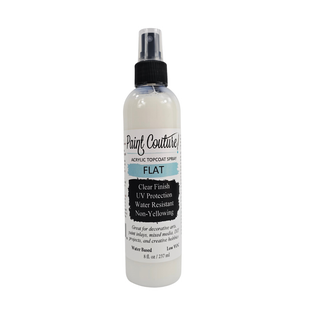 Clear Acrylic Spray Flat by Paint Couture