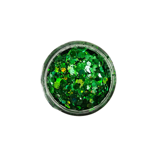 Green Crystal Glitter by Paint Couture