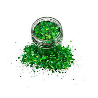 Green Crystal Glitter by Paint Couture