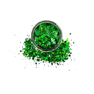Green Crystal Glitter by Paint Couture
