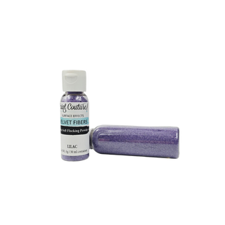 Lilac Velvet Fibers by Paint Couture