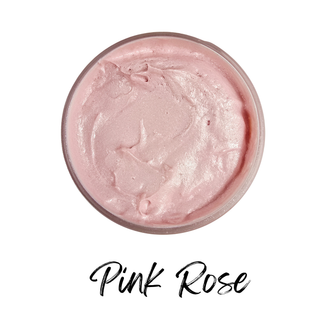 Pink Rose Metallic Stencil Paste