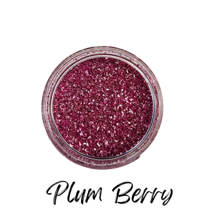Plum Berry German Glass Glitter