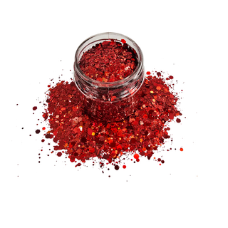 Red Crystal Glitter by Paint Couture