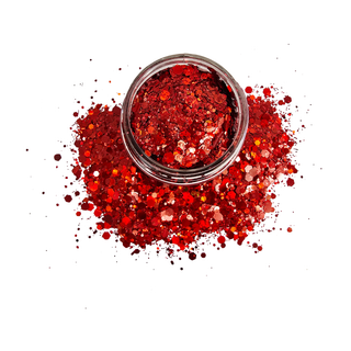 Red Crystal Glitter by Paint Couture