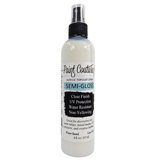 Clear Acrylic Spray Semi-Gloss by Paint Couture