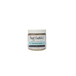 Vintage Gold Metallic Stencil Paste