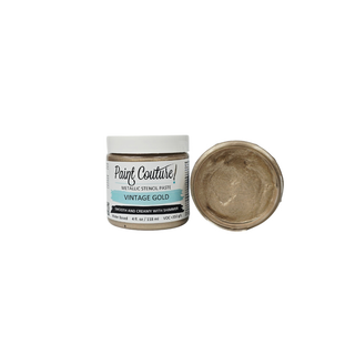 Vintage Gold Metallic Stencil Paste