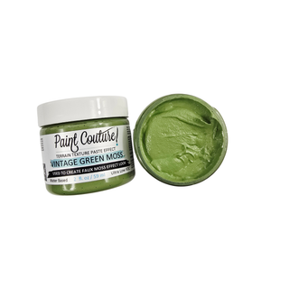 Vintage Green Moss Terrain Texture Paste Effect