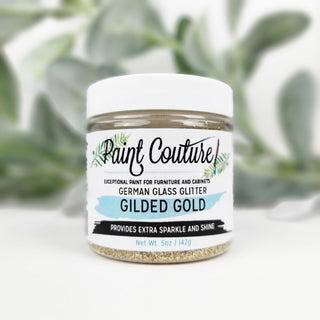 Gilded Gold German Glass Glitter